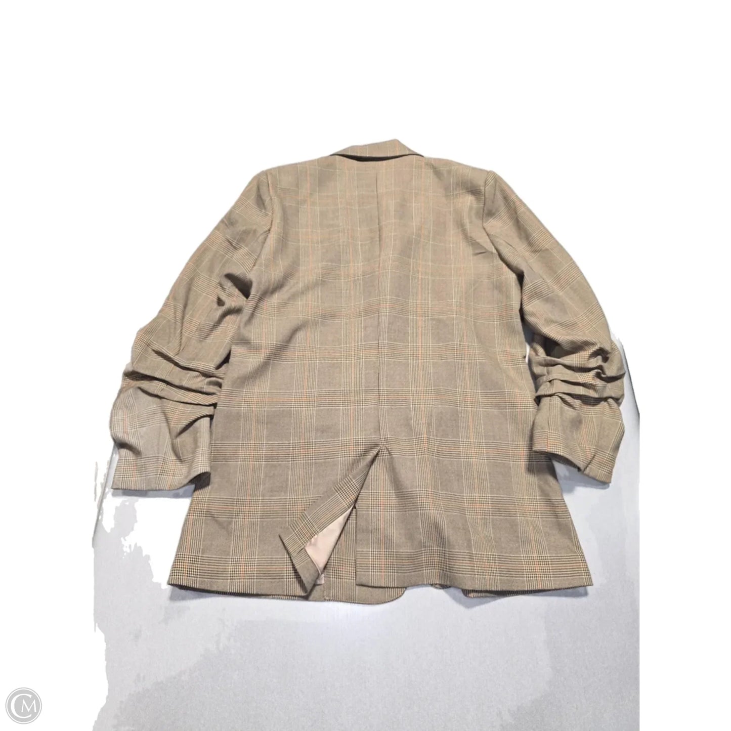 Blazer By Skies Are Blue In Plaid Pattern, Size: L