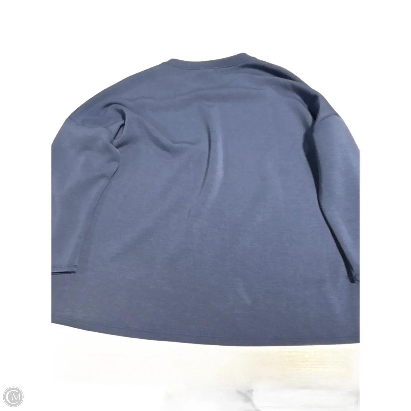 Top 3/4 Sleeve By Cable And Gauge In Blue, Size: L
