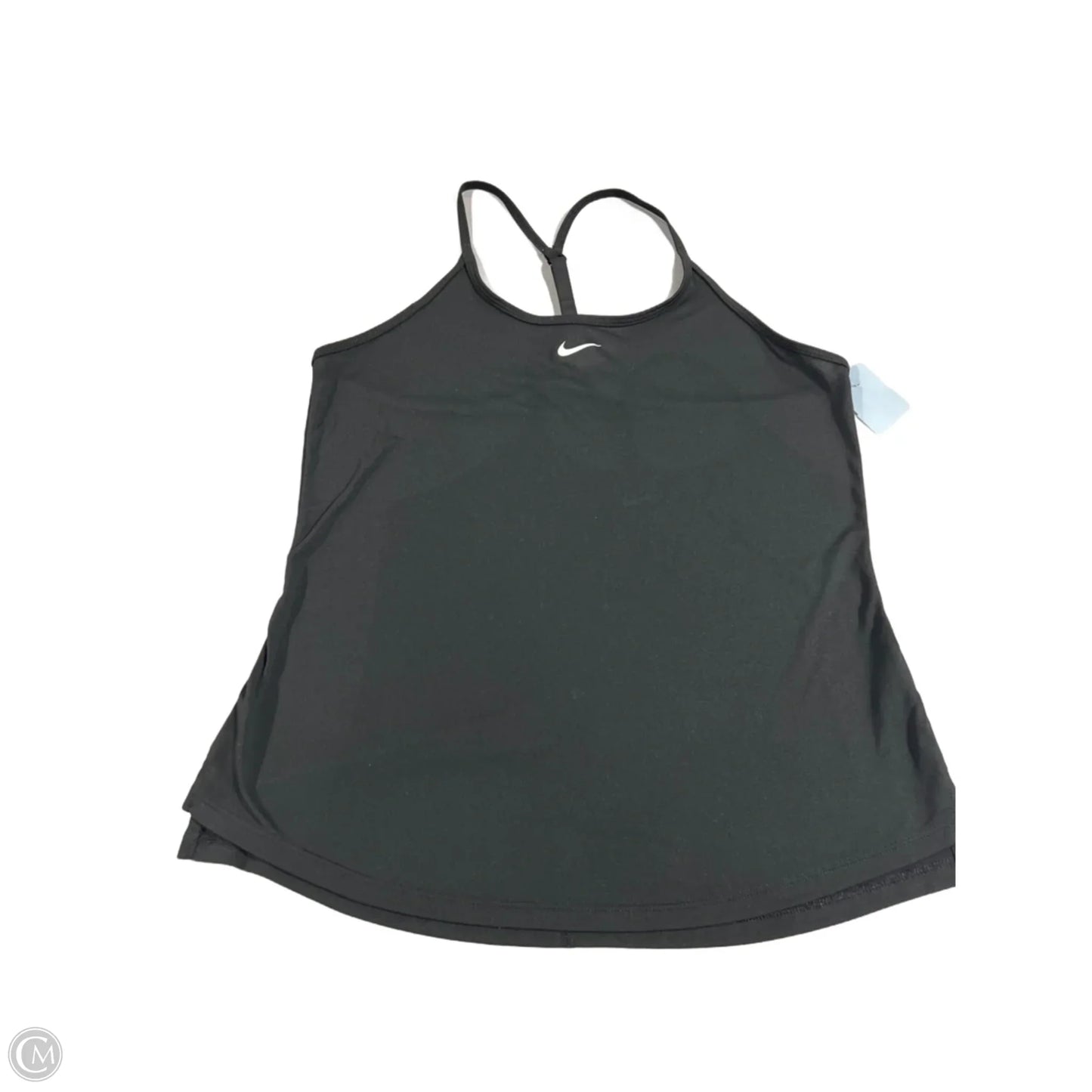 Athletic Tank Top By Nike In Black, Size: M
