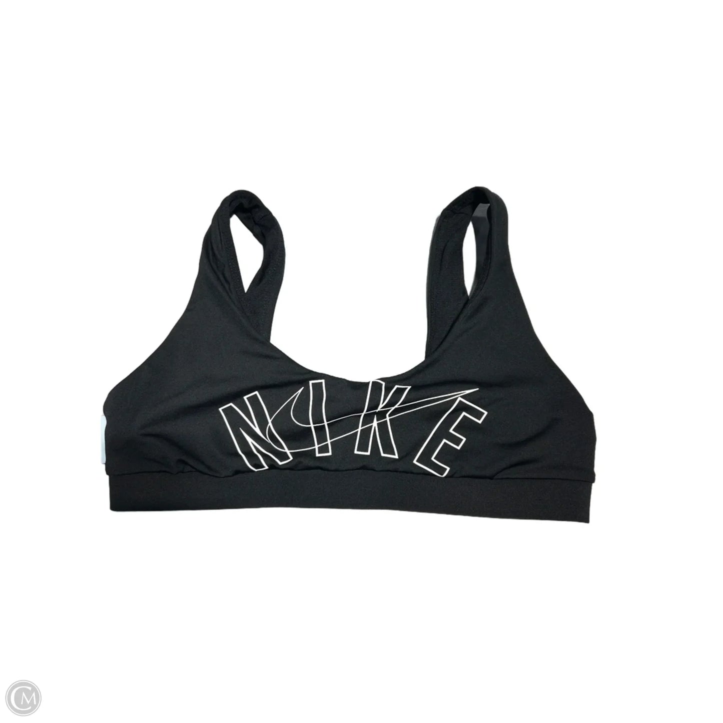 Athletic Bra By Nike In Black, Size: S