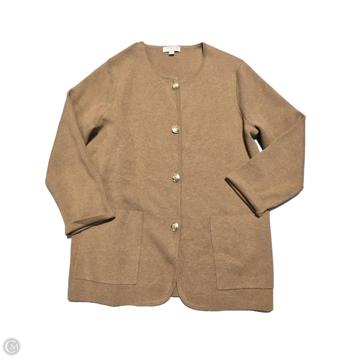 Cardigan By J. Crew In Tan, Size: S