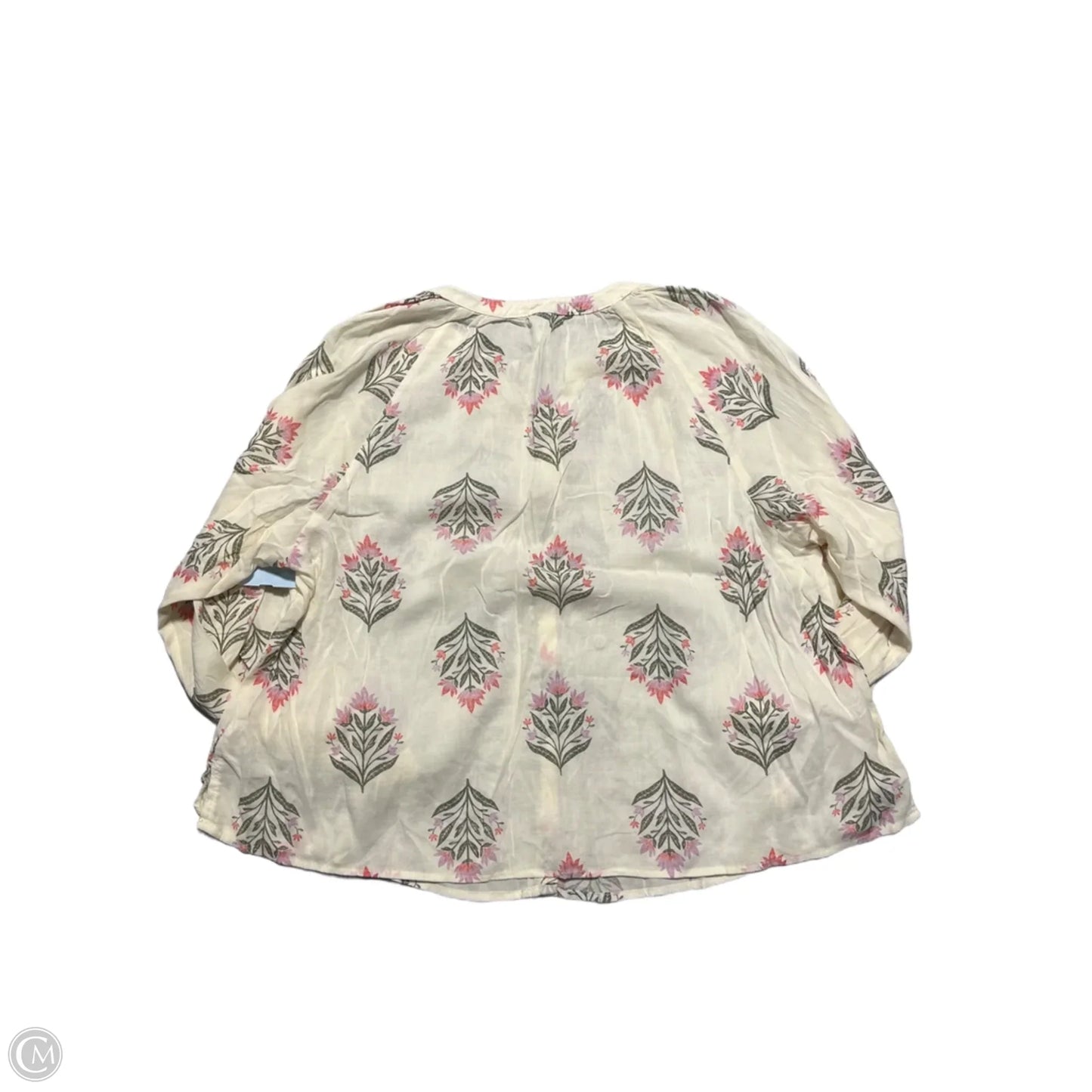 Top Long Sleeve By Old Navy In Floral Print, Size: Xs