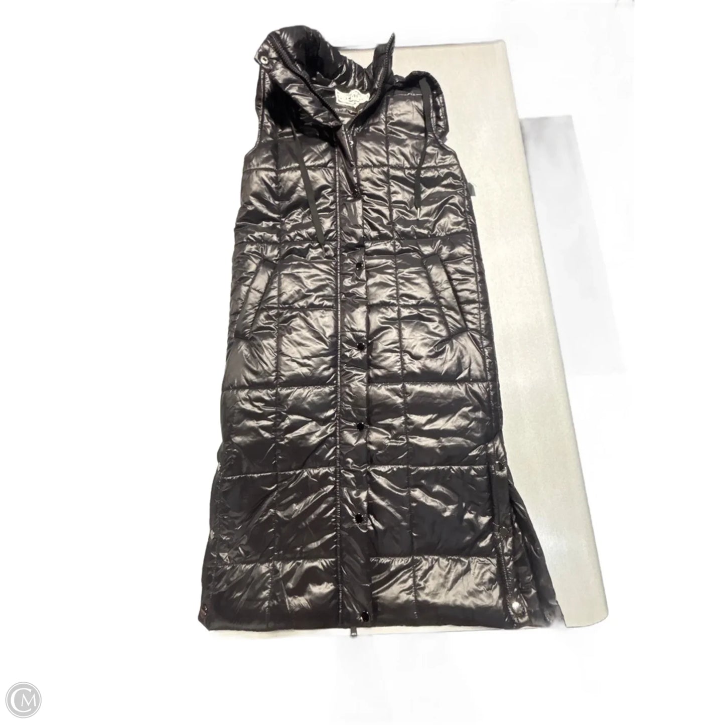 Vest Puffer & Quilted By Cma In Black, Size: Xs