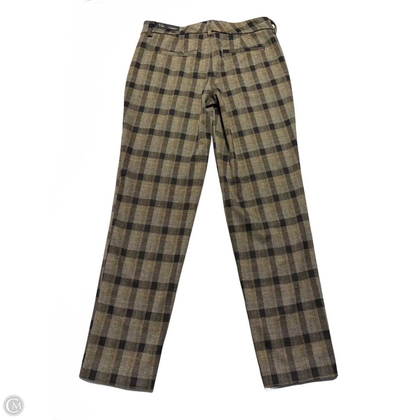 Pants Dress By Liverpool In Plaid Pattern, Size: 2