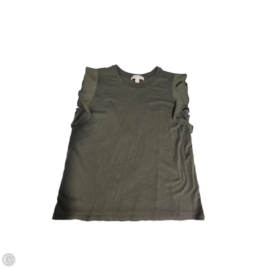 Top Short Sleeve By Michael By Michael Kors In Green, Size: L