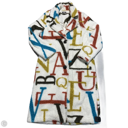 Coat Faux Fur & Sherpa By Cmb In Multi-colored, Size: S