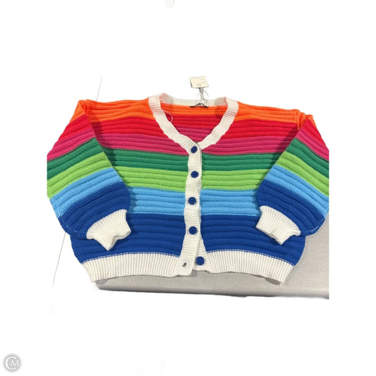 Sweater Cardigan By Davi & Dani In Multi-colored, Size: Xl