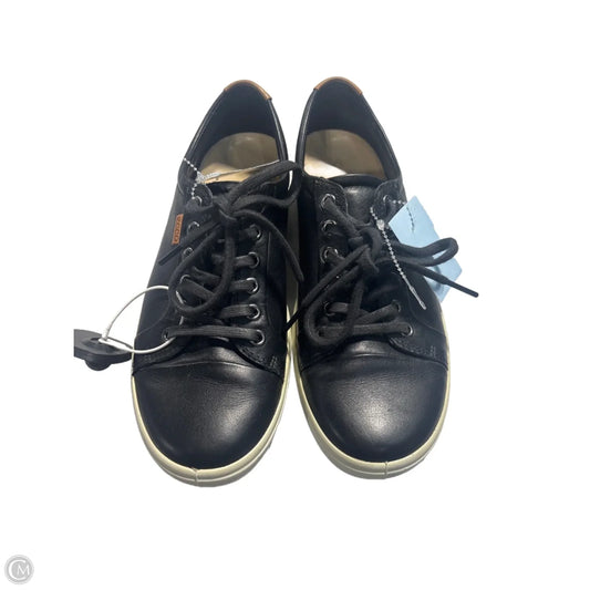 Shoes Flats By Ecco In Black, Size: 8