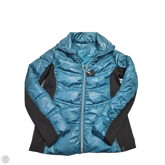 Coat Puffer & Quilted By Marc New York In Teal, Size: M