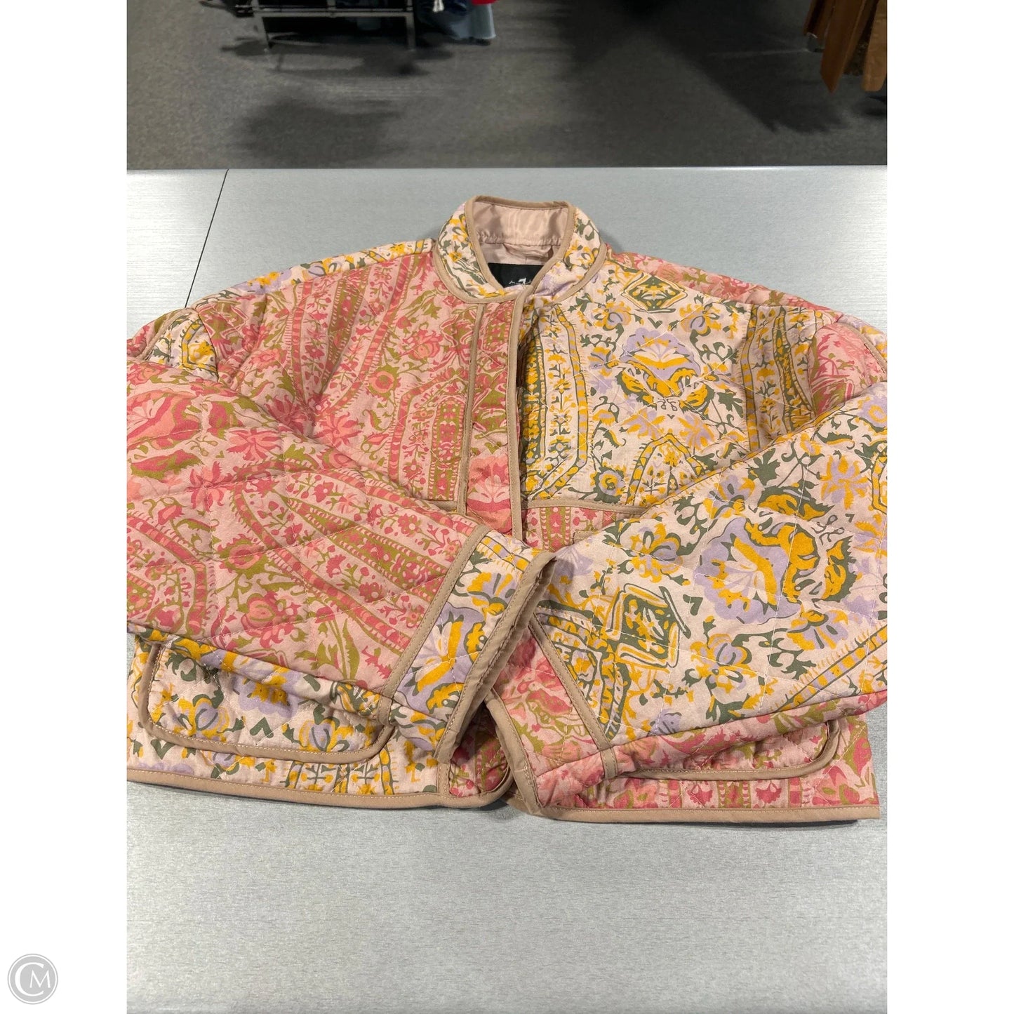 Jacket Puffer & Quilted By 7 For All Mankind In Multi-colored, Size: S