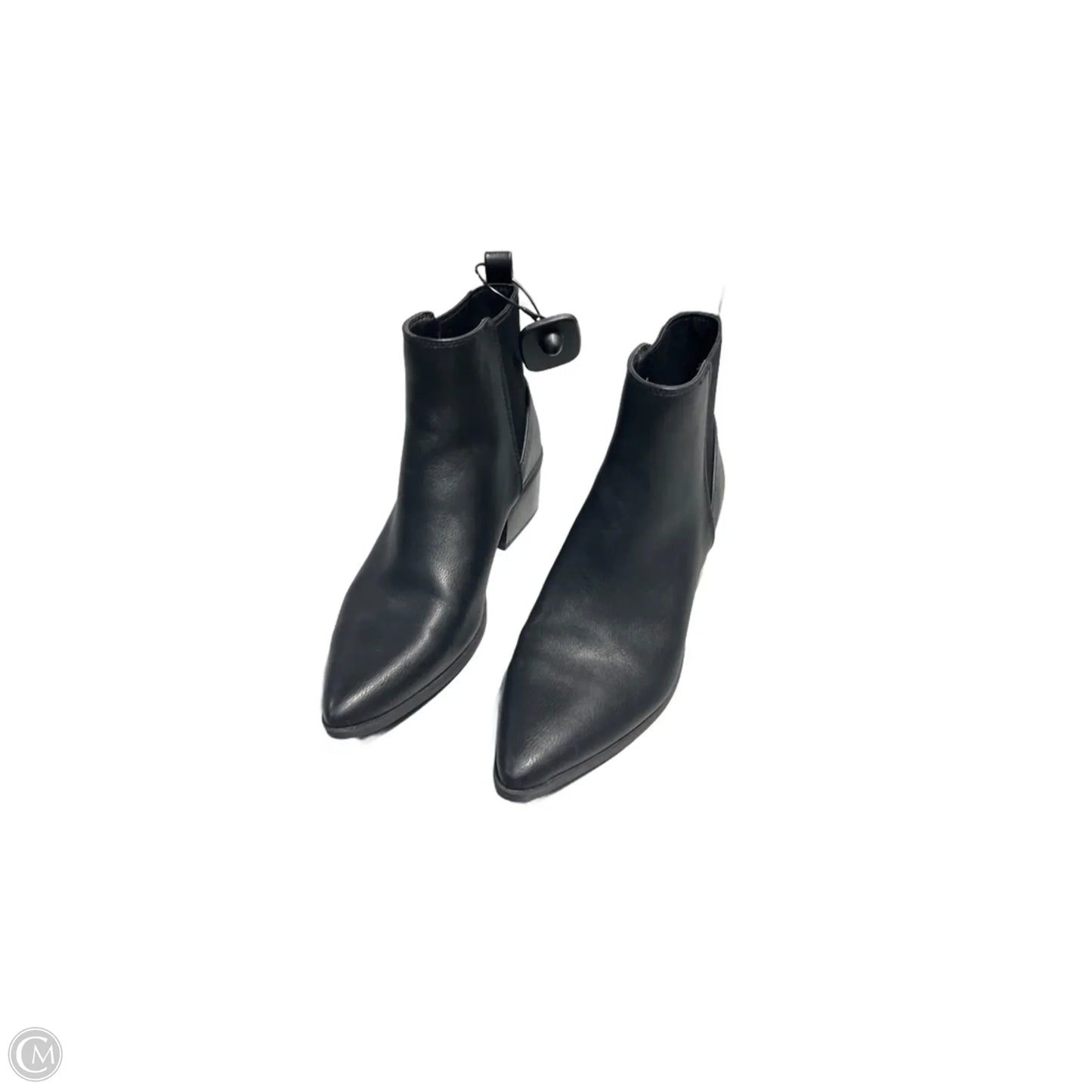Boots Ankle Flats By A New Day In Black, Size: 9
