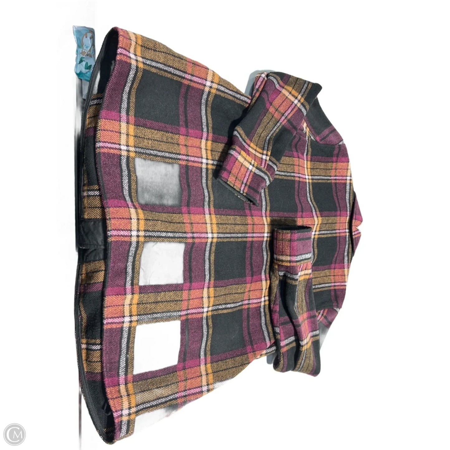 Jacket Shirt By Tribal In Plaid Pattern, Size: 1x