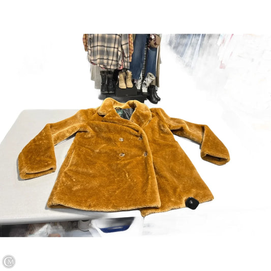 Coat Peacoat By Wild Fable In Tan, Size: M