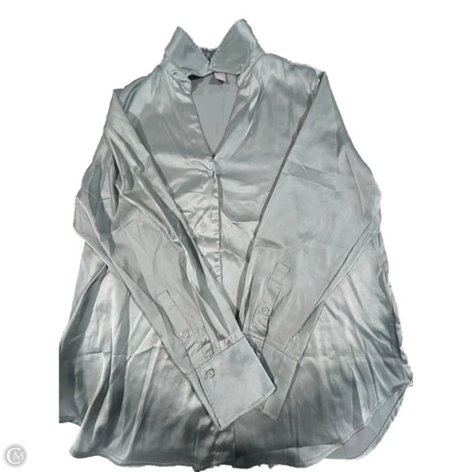 Top Long Sleeve Basic By H&m In Green, Size: L