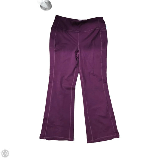 Athletic Leggings By Torrid In Purple, Size: 18
