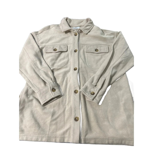 Top Long Sleeve By Aerie In Cream, Size: S