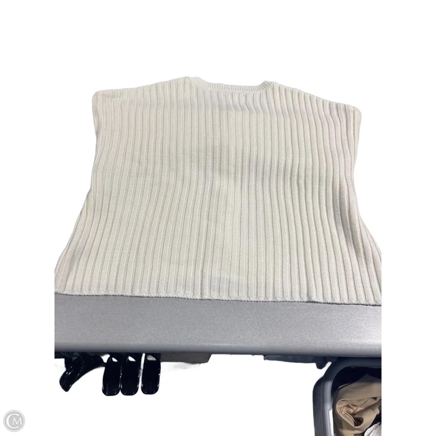 Sweater Cardigan By Asos In Cream, Size: M