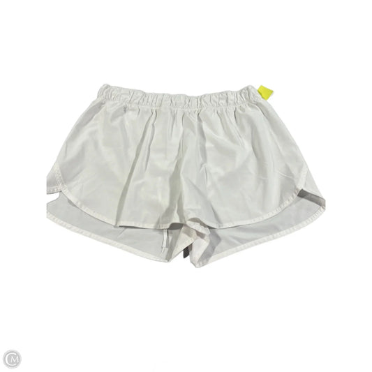 Athletic Shorts By Old Navy In White, Size: M