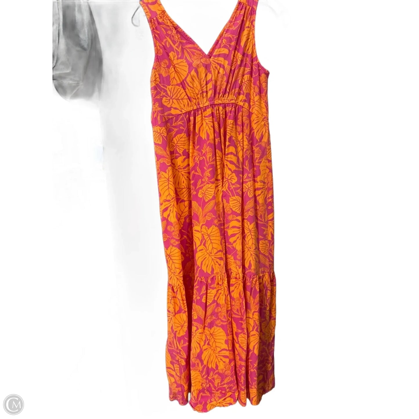 Dress Casual Short By Japna In Orange & Pink, Size: S