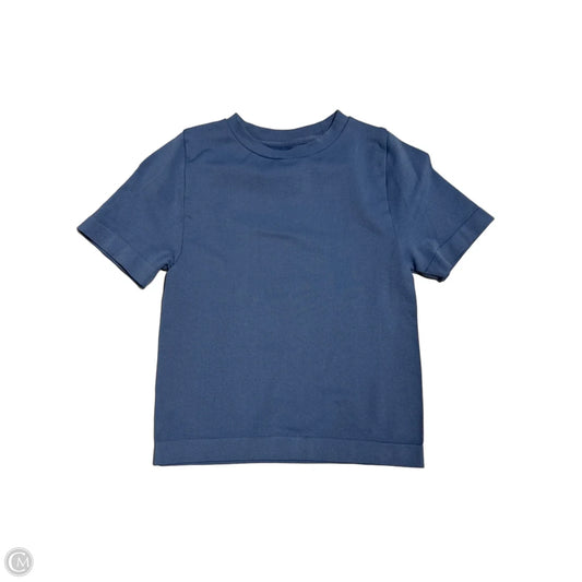 Athletic Top Short Sleeve By A New Day In Blue, Size: Xs