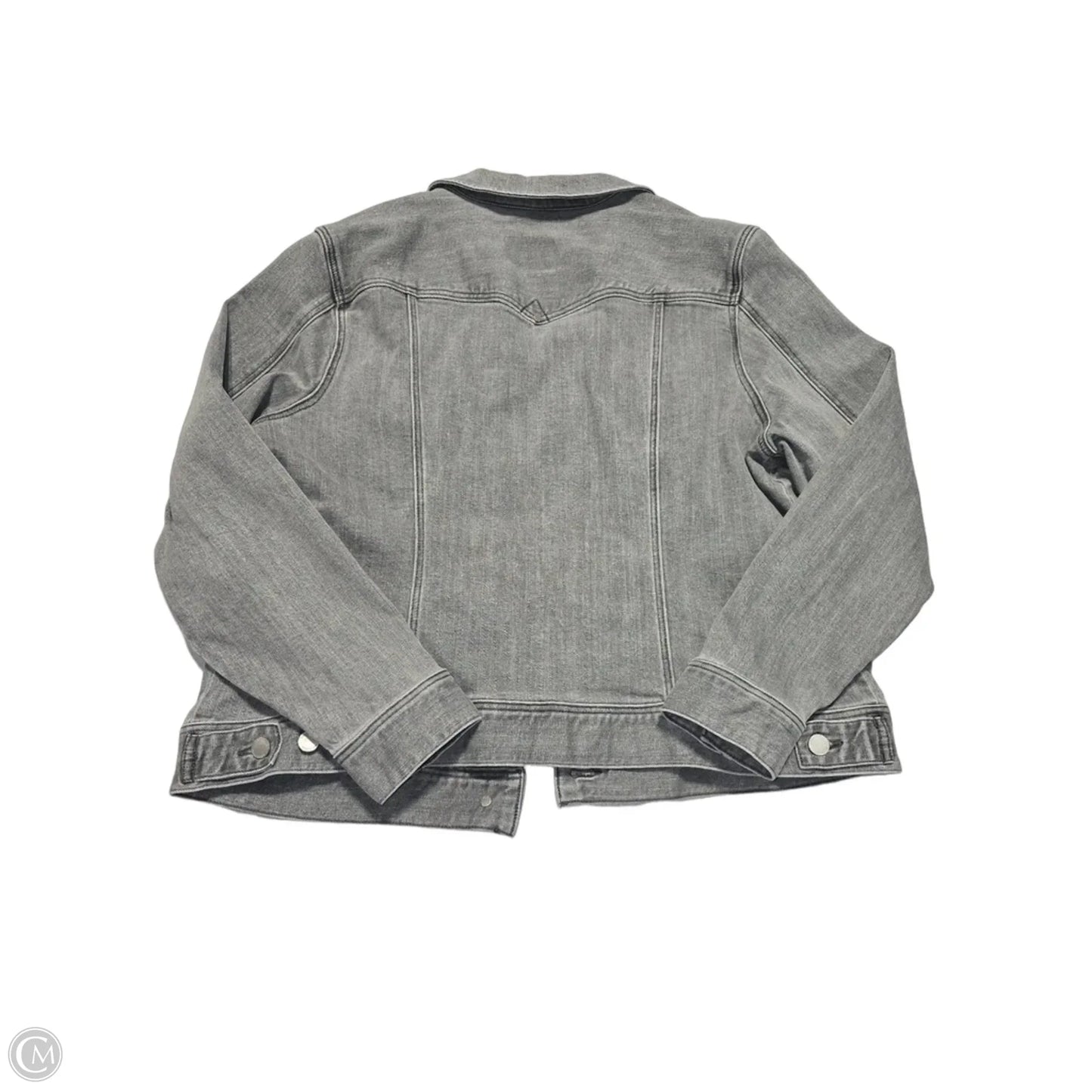 Jacket Denim By Liverpool In Grey, Size: Xl