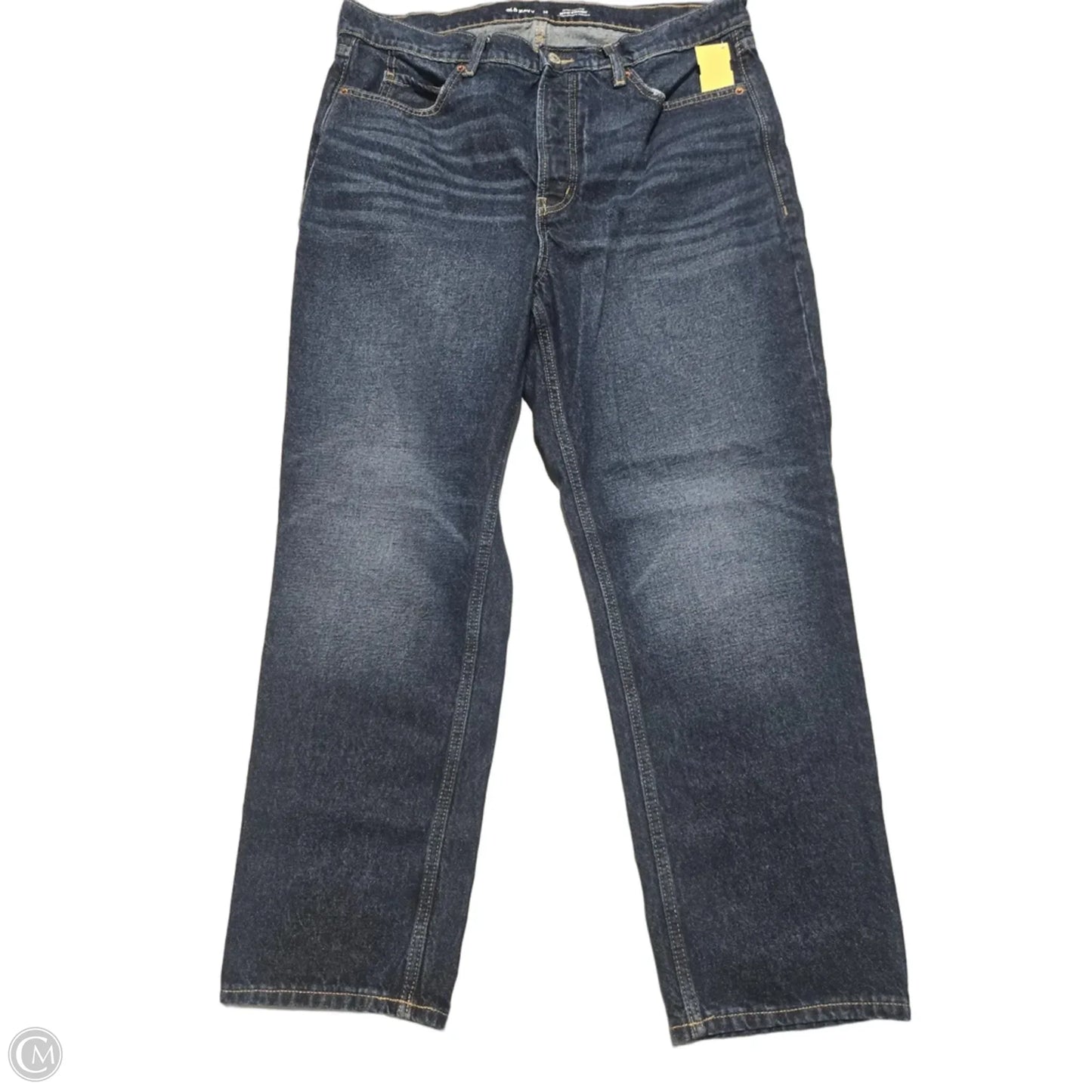 Jeans Straight By Old Navy In Blue Denim, Size: 14