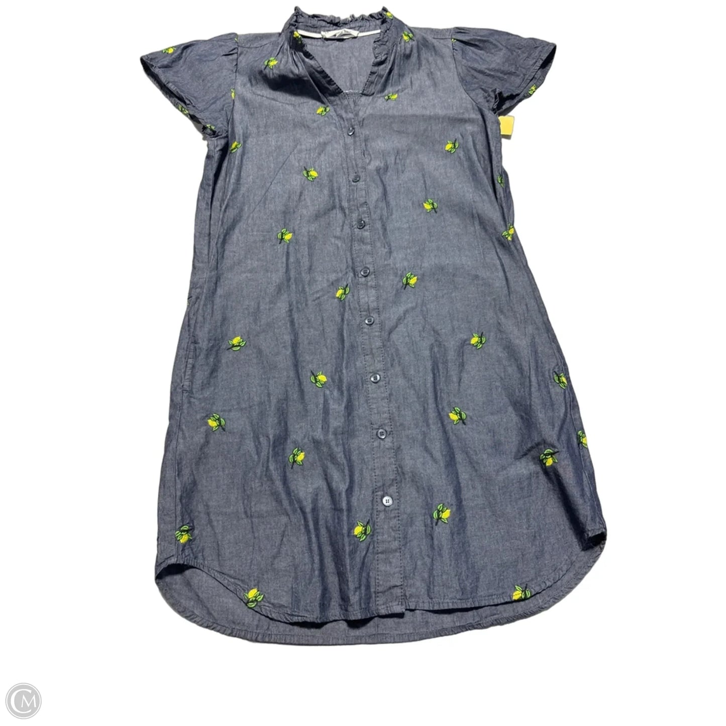 Dress Casual Short By Jane And Delancey In Blue Denim, Size: S