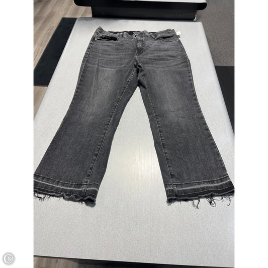 Jeans Straight By Tribal In Black, Size: 14