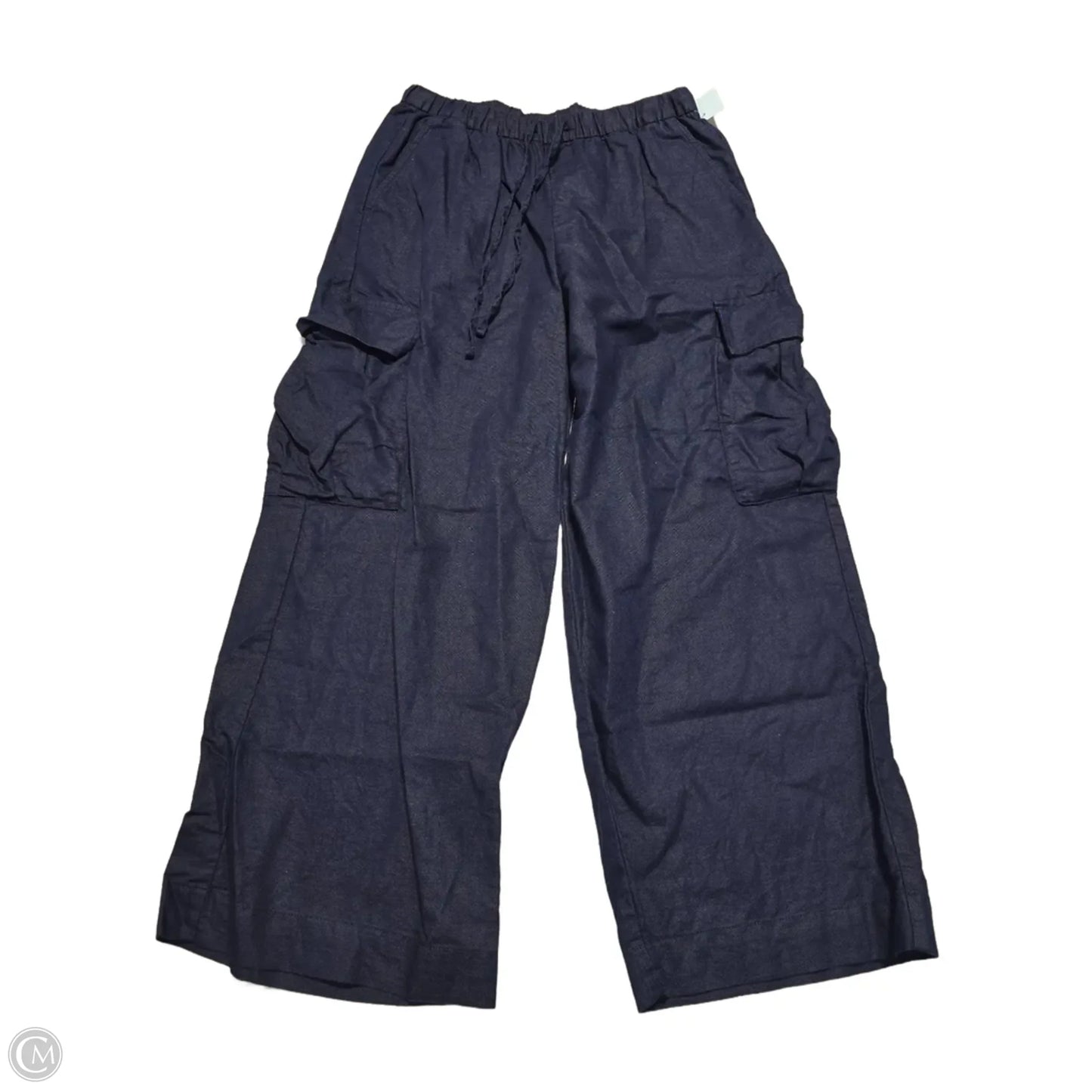 Pants Linen By Gap In Navy, Size: Sp