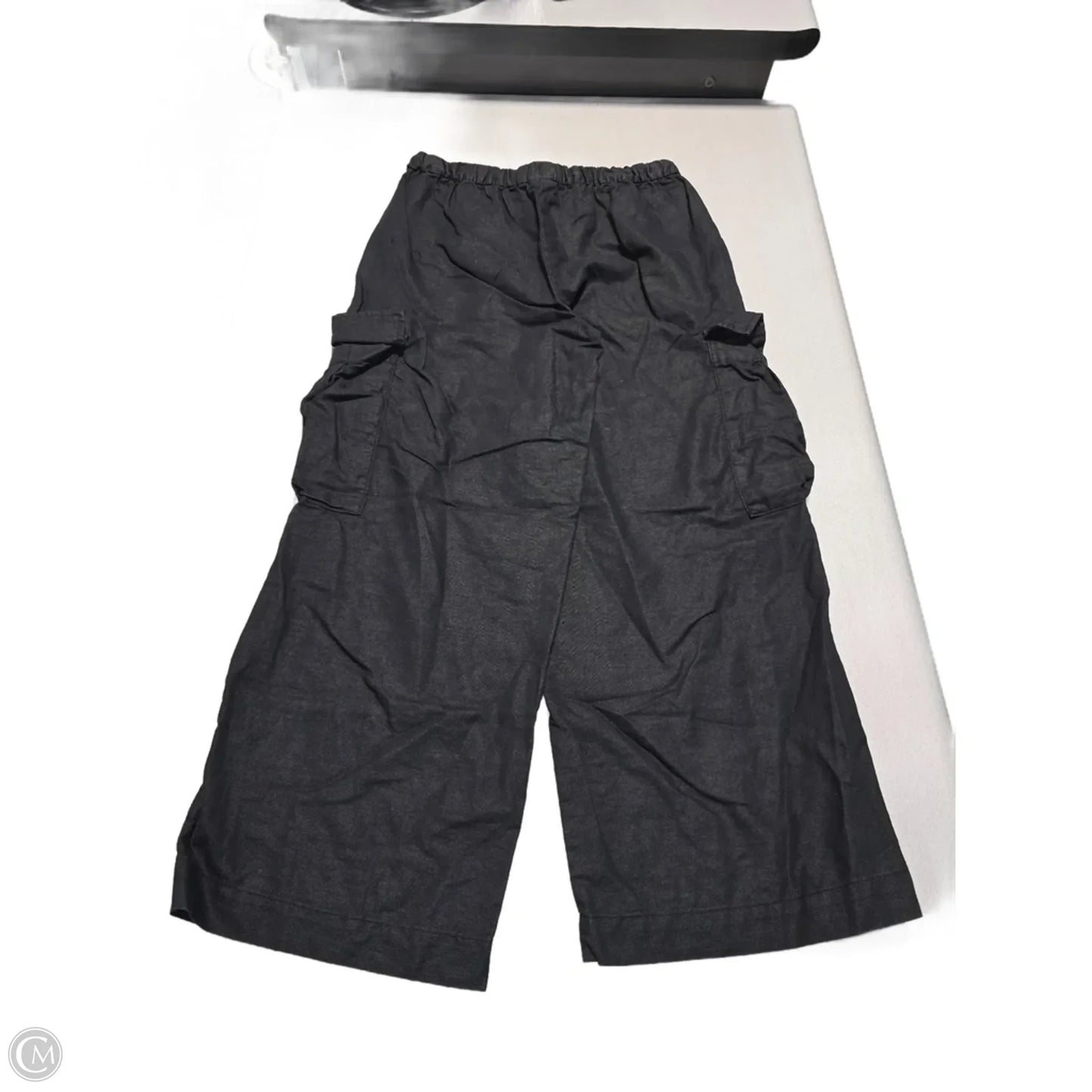 Pants Linen By Gap In Black, Size: Sp