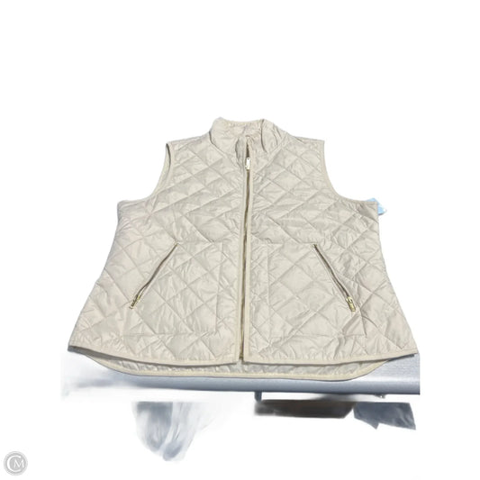 Vest Puffer & Quilted By Old Navy In Cream, Size: Xl