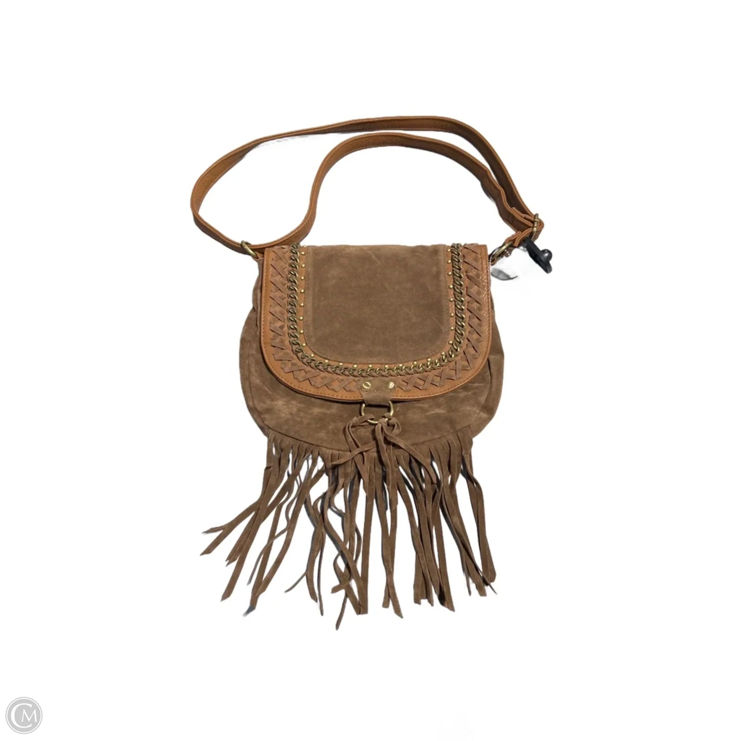 Crossbody Leather By Maurices, Size: Medium