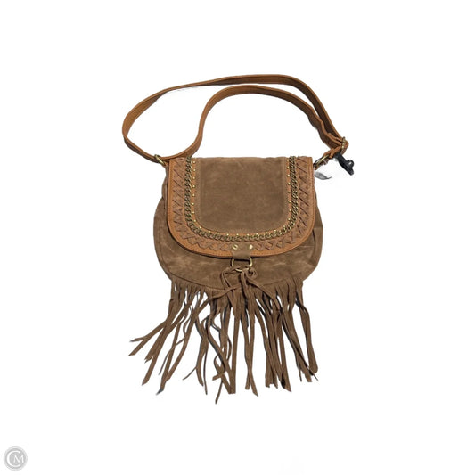Crossbody Leather By Maurices, Size: Medium