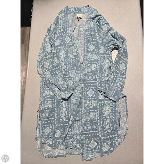 Cardigan By Knox Rose In Paisley Print, Size: L