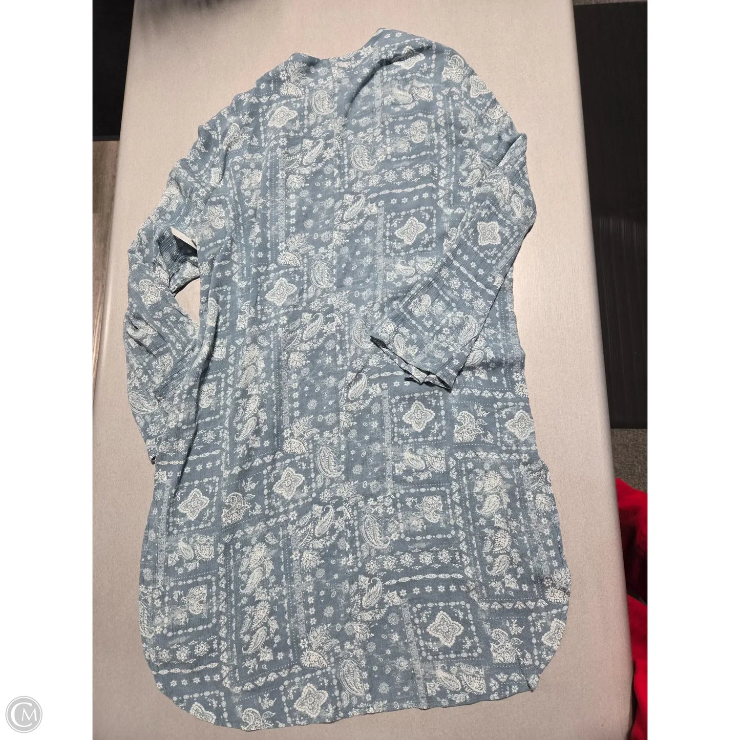 Cardigan By Knox Rose In Paisley Print, Size: L