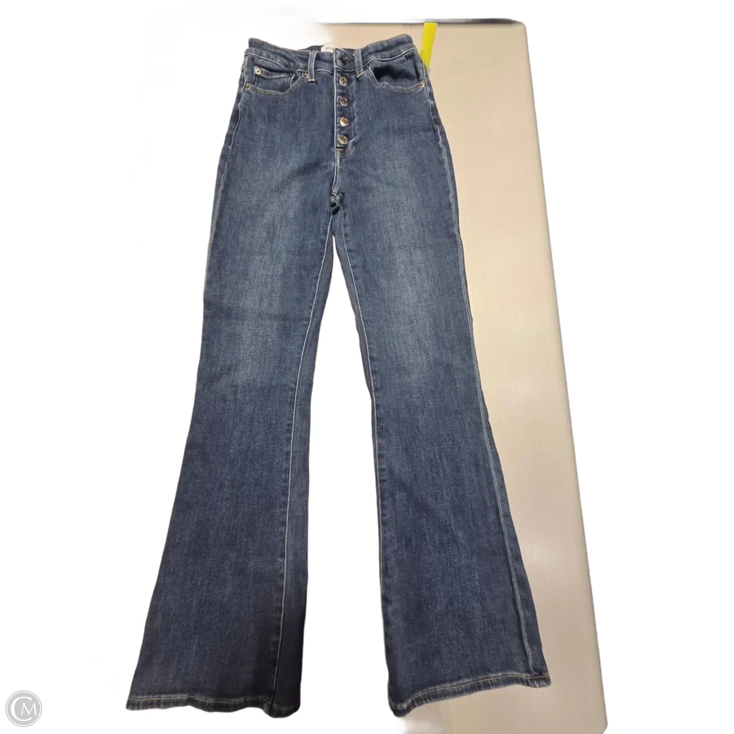 Jeans Wide Leg By Pistola In Blue Denim, Size: 4