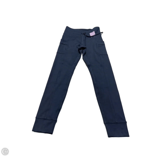 Athletic Leggings By Eddie Bauer In Blue, Size: S
