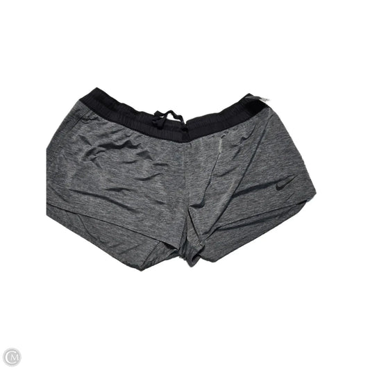 Athletic Shorts By Nike In Grey, Size: Xl