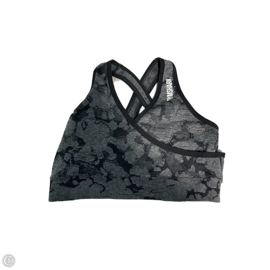 Athletic Bra By Gym Shark In Grey, Size: Xs