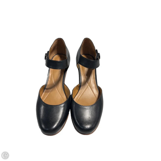 Shoes Heels Wedge By Easy Spirit In Black, Size: 9