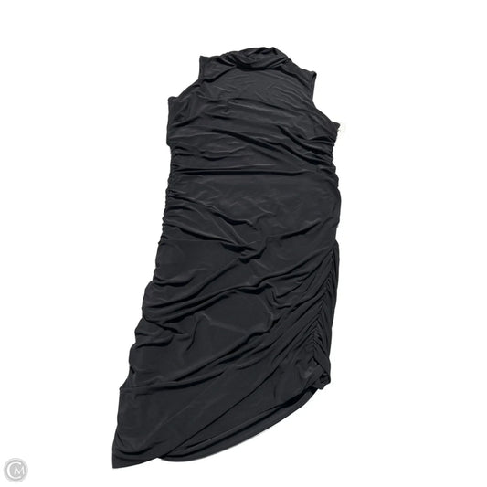 Dress Casual Maxi By Express In Black, Size: Xl