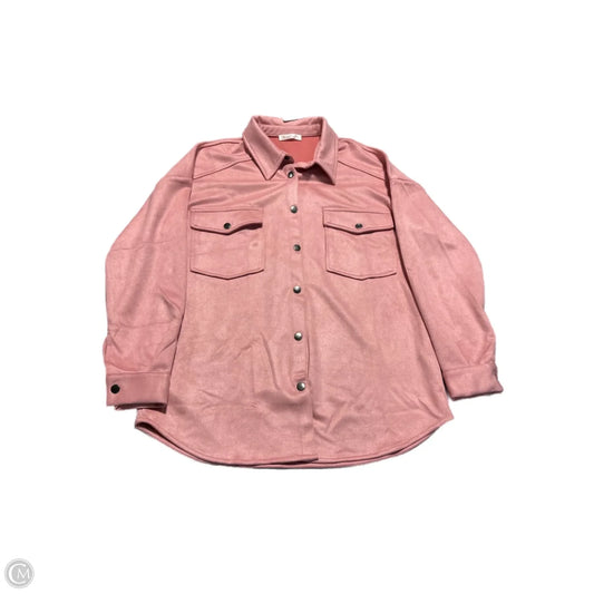 Jacket Other By Cmc In Pink, Size: M