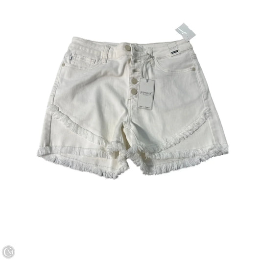 Shorts By Judy Blue In White, Size: M