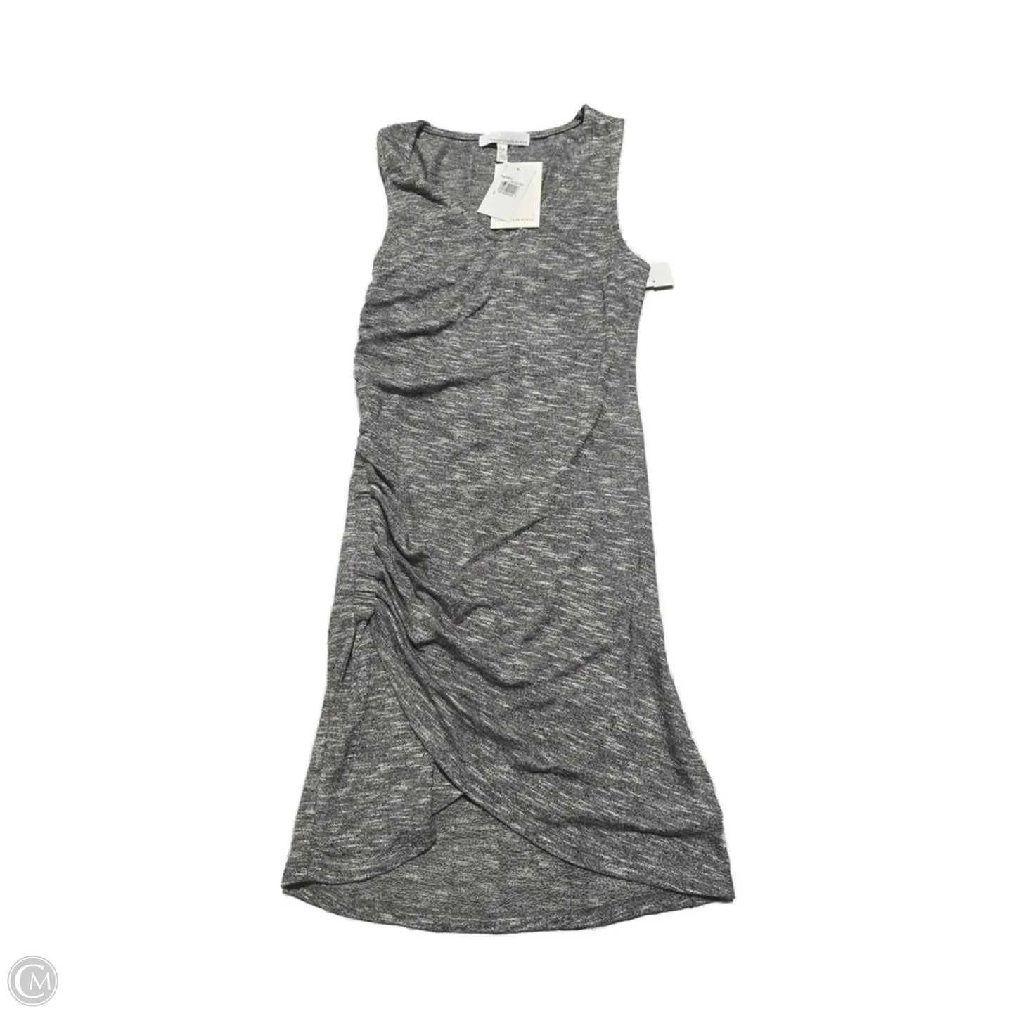 Dress Casual Midi By Cmc In Grey, Size: S