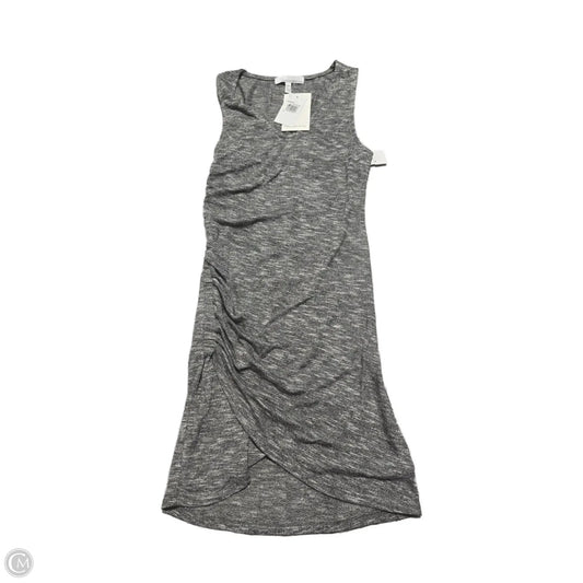 Dress Casual Midi By Cmc In Grey, Size: S
