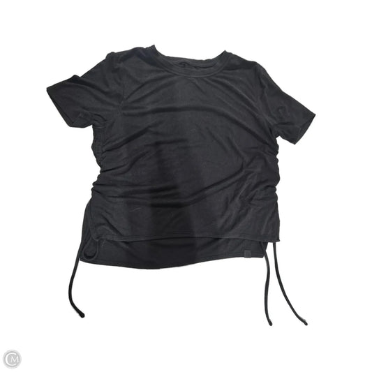 Top Short Sleeve By Lululemon In Black, Size: M