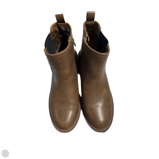 Boots Ankle Flats By Maurices In Brown, Size: 8