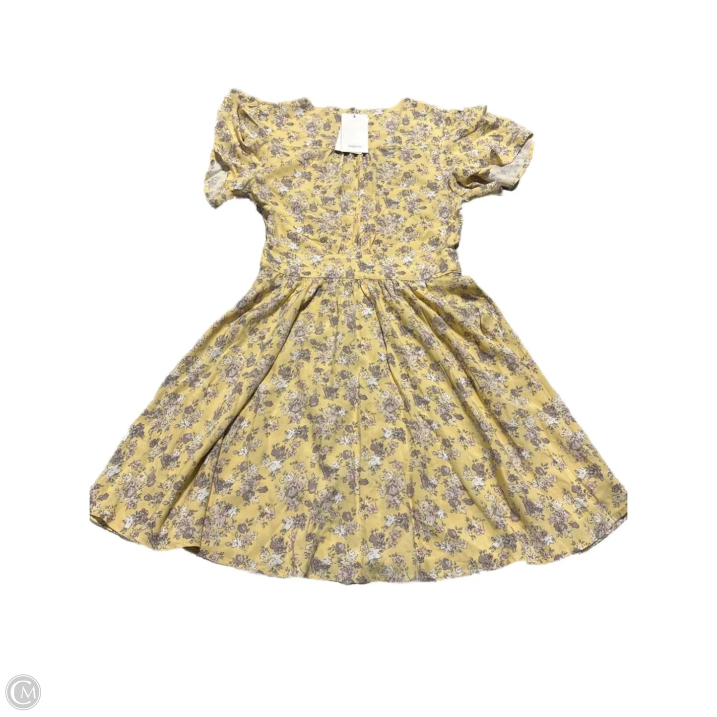 Dress Casual Short By Cmc In Yellow, Size: S