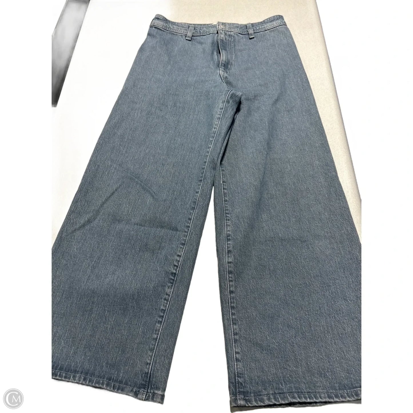 Jeans Wide Leg By Universal Thread In Blue Denim, Size: 10