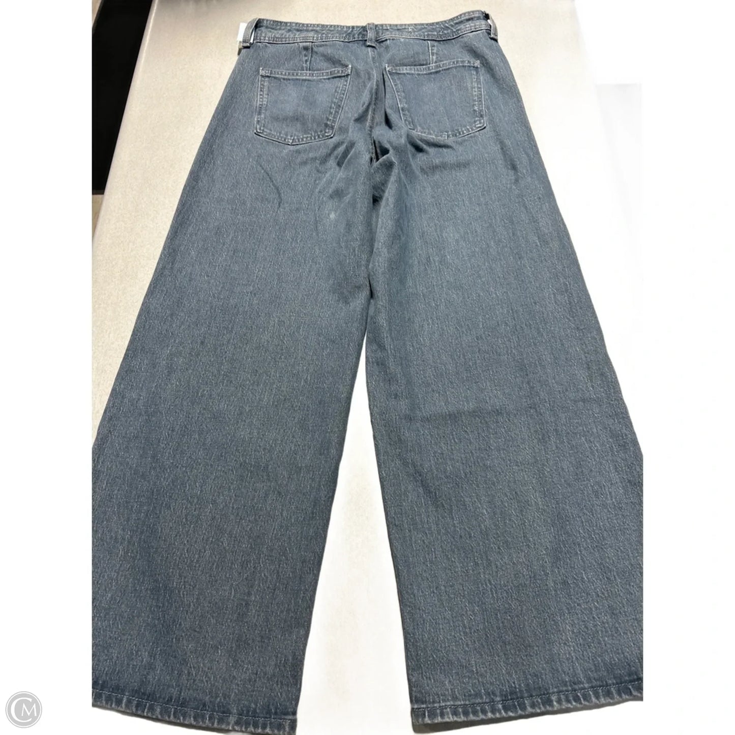 Jeans Wide Leg By Universal Thread In Blue Denim, Size: 10